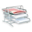 Picture of MESH DESK TRAY 3 TIER SILVER